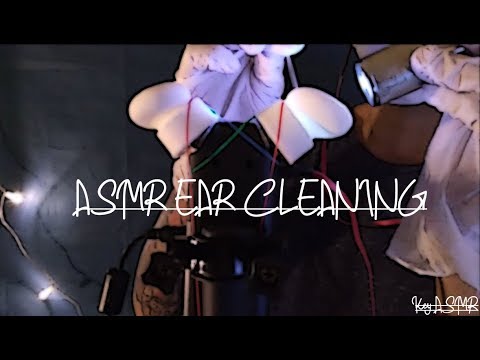 *NO TALKING* ASMR EAR CLEANING || ASMR by KeY ||