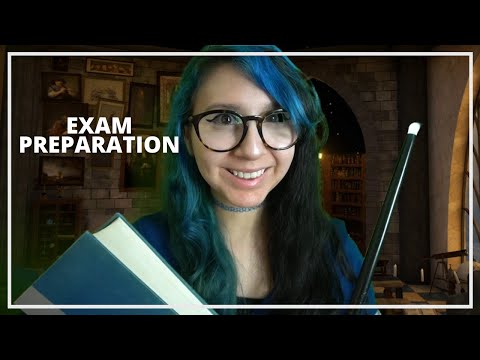 ASMR // Ravenclaw student prepares you for your exam