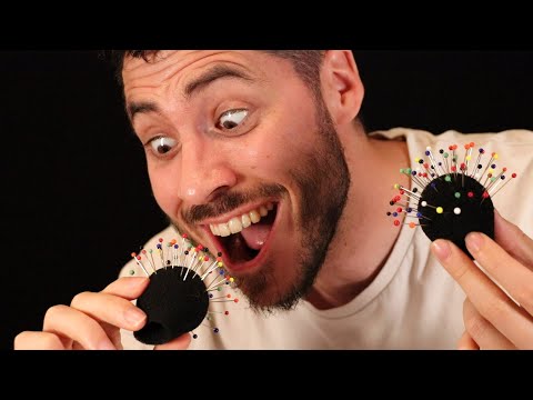 ASMR une bouche pour retirer les Aiguilles des MICROS