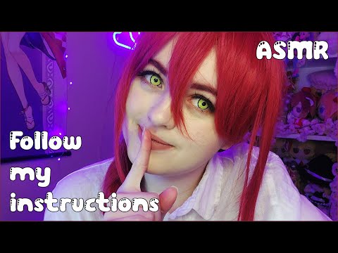 asmr follow my instructions ✨ fast and aggressive, personal attention ┃ Makima Chainsaw Man