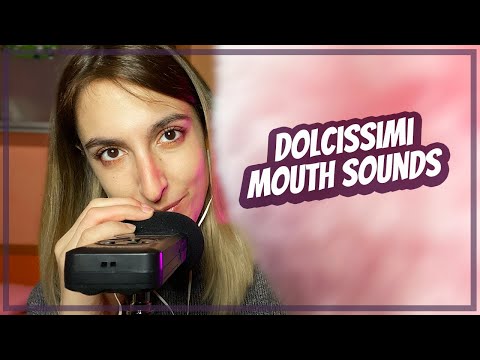 DOLCISSIMI MOUTH SOUNDS ✨ Tongue clicking, Tico tico, Puff puff, Zic zac, Sk sk 💜 ASMR ITA