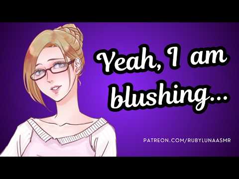 Shy Bookworm Has A Crush On You [ASMR RP] [Soft Spoken] [Confession] [Sweet] [Kisses]