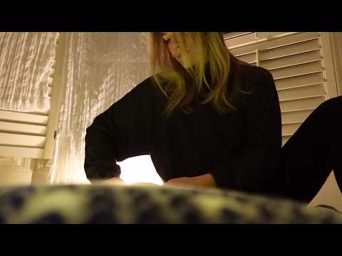 ASMR - Rainy night massage for sleep & relaxation (Soft spoken)