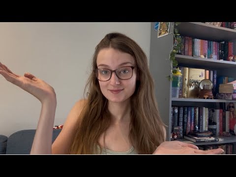 ASMR Balancing my Bookshelves for July! (Book triggers) 