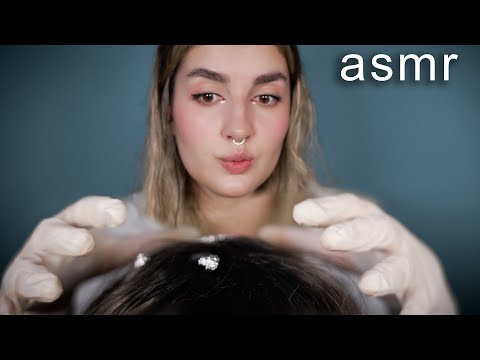 asmr Atención Personal BUSCANDO PIOJITOS EN TU CABEZA ale asmr