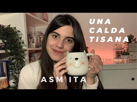 |ASMR ITA| chiacchieriamo  mentre bevo una tisana rilassante |whispering soporifero|