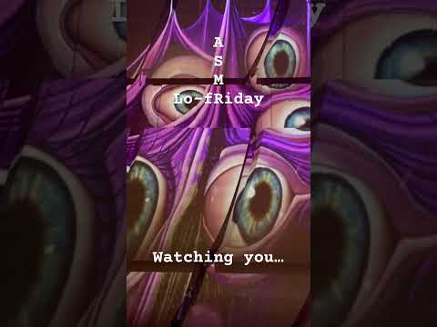 Lo-fRiday ASMR 🌙 Watching you… #asmr #lofiasmr #dali #art #exhibition #museum #surrealism