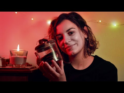 ASMR 🌙 Fiesta de pijamas con tu mejor amiga (atención personal, cuidados)