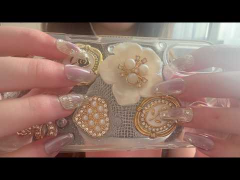 ASMR | Tapping & scratching on my iPhone case ✨ [No talking]