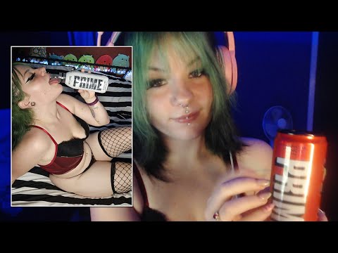 ASMR | Prime Taste Test! Mouth Sounds👄 and Tapping 💅