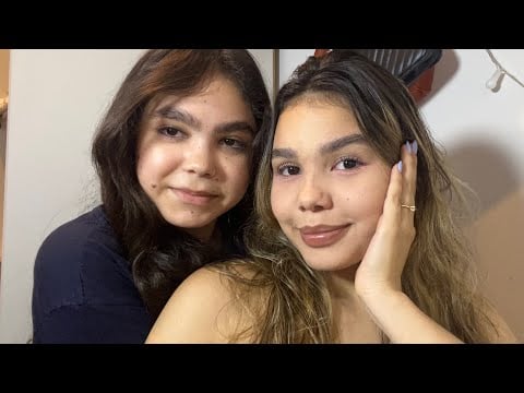ASMR | minha IRMÃ me MAQUIANDO (ela me odeia 😂🥲) EXPOSED 