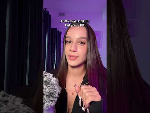 ASMR that I DISLIKE but you LOVE 💕 #asmr #asmrsounds #asmrvideo #sleep #tingles
