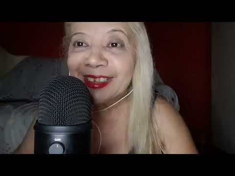 ASMR :  Falando  nomes dos inscritos.  conversando um pouco com vocês.  para relaxar. 🥱🥱