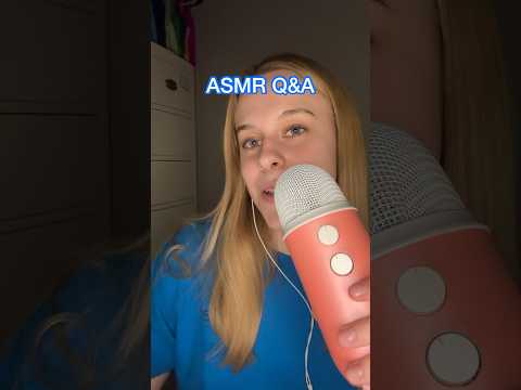 ASMR Q&A! #asmr