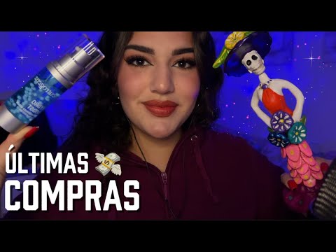 ASMR Te enseño mis ÚLTIMAS COMPRAS 💸🛍️