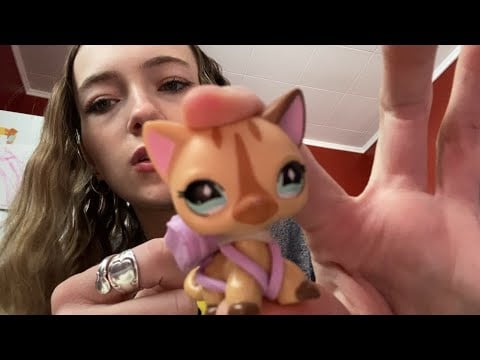 asmr showing off my littlest pet shops (whispered)