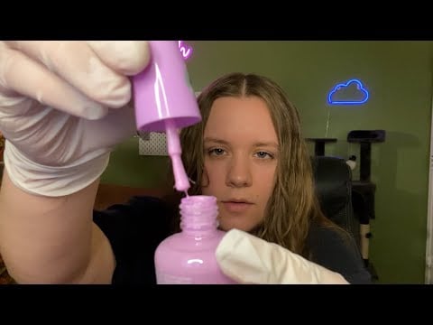 ASMR Doing Your Nails in 2 Minutes (Fast)