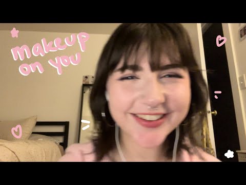 asmr | doing ur makeup :3