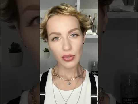☝🏼ПОЛНОЕ ВИДЕО ВЫШЕ☝🏼❤️#ASMR #макияж #причёска