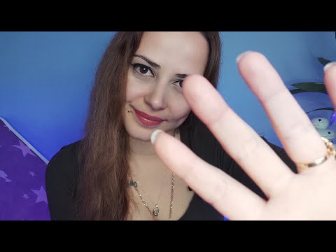 Asmr Türkçe | Yüzüne dokunuyorum okşuyor kaşıyor ve temizliyorum ( Spit painting yoğun ağız sesleri)