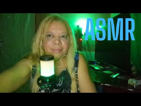 #ASMR # Com sons de boca + toques na tela. 😴😴💤