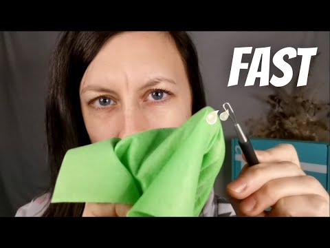 FAST ASMR Fast Pimple popping, No-Talking (+ Cool Fast Sponsor)