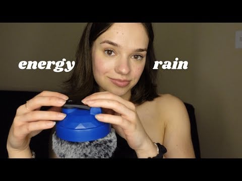 ASMR energy rain⚡🌧️ plucking, snipping, tapping & mic rubbing