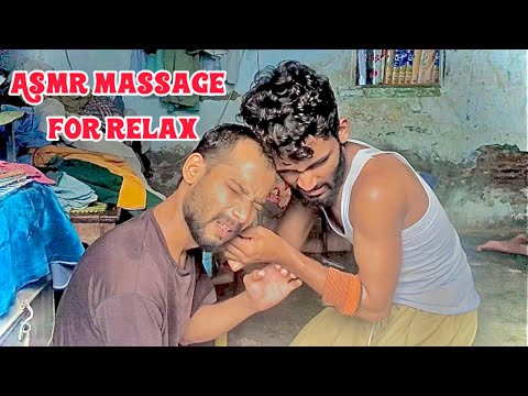 ASMR Pain Killer Massage For Relax By Fake Bengali Baba #asmr #massage #headmassag #massagetherapist