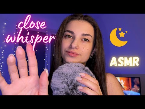 Asmr🎙️Close Whisper🤫💤Mouth Sounds👄