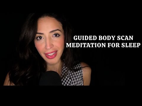 Soft Spoken Guided Bodyscan Meditation For DEEP Sleep- Relaxing Unintentional ASMR (Voice Only)