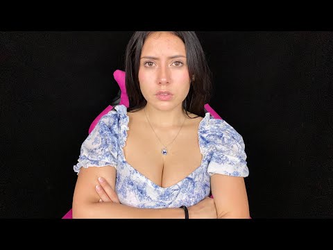 ASMR soft spoken en español ✨ Sobri, estoy muy enojada contigo 😡