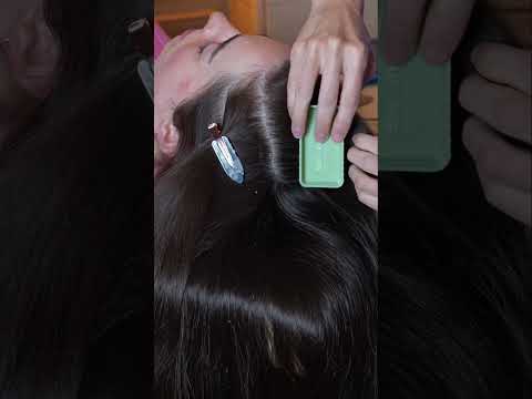 Asmr scalp 💆🏻‍♀️ tingles #asmr #asmrsounds #asmrvideo #relax #relaxing #satisfying #hair #sleep