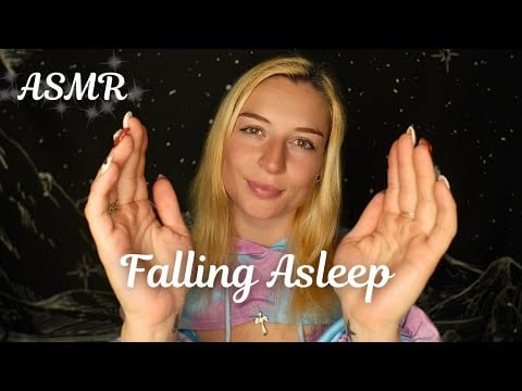 ASMR REIKI FOR SLEEP ~ Full Body Scan & Hypnosis ~ Relaxing Face Touching Hand Movements