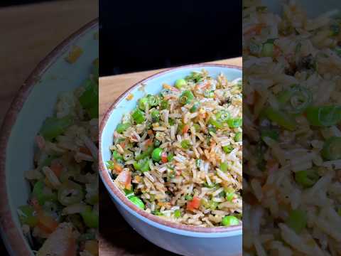 Veg Fried Rice ASMR #short #trending #viralrecipe #shorts #shortsfeed #friedrice