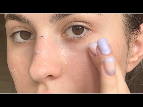 Asmr skin care in 1 minute
