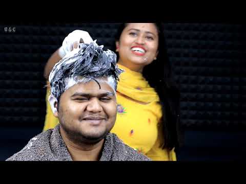 Best Natural Dandruff Treatment | ASMR Dandruff Removal with Comb Massage
