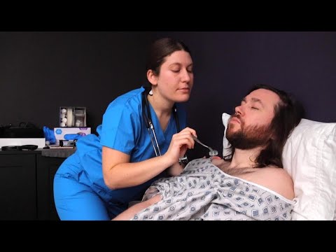 [ASMR] Nursing Exam Head-to-Toe Complete Systemic Assessment ("intentional unintentional" asmr)
