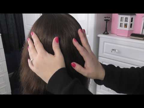 #ASMR Relaxing Hair play and Hair Brushing