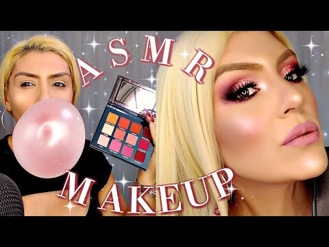 ASMR (Doing My Makeup) Chewing Gum No Talking