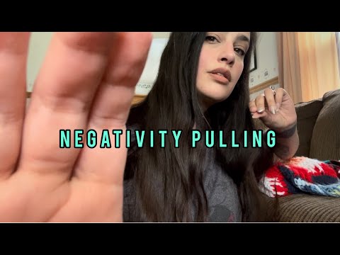 ASMR Negativity Pulling / Cleansing + Aura Fluffing