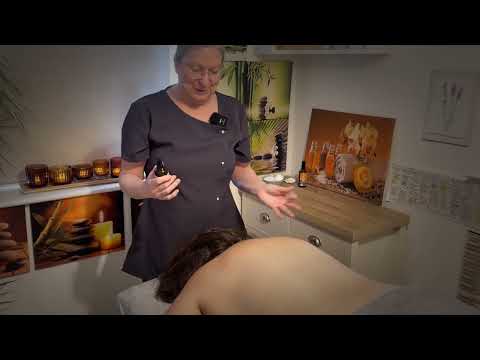 ASMR Back Massage (Unintentional ASMR, Real person ASMR)