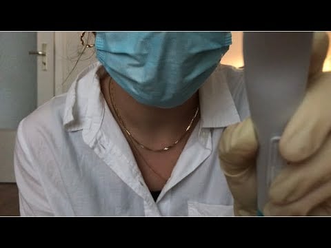 ASMR ✨ - Doctors check up - medical examination