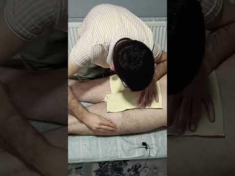 LEGENDARY BACK LEG ENERGY MASSAGE THERAPY #shorts #relaxing  #asmr #massage #relax #satisfying