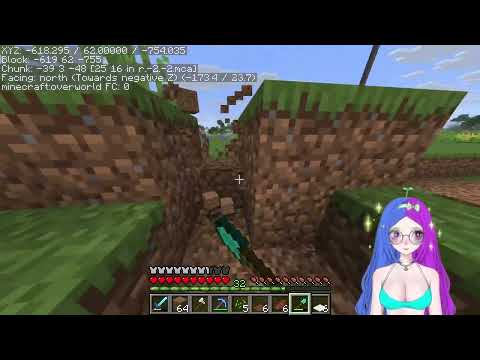 ASMR 💙Minecraft (Pt. 9)  + Spitting Sounds ! 