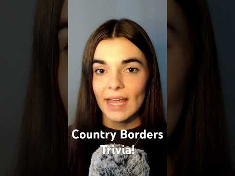 ASMR Can You Guess How Many Borders Each Country Has?