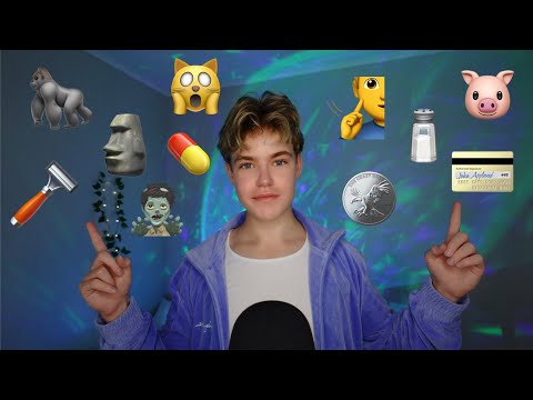 ASMR │ Emoji Challenge with More Interesting Objects💤