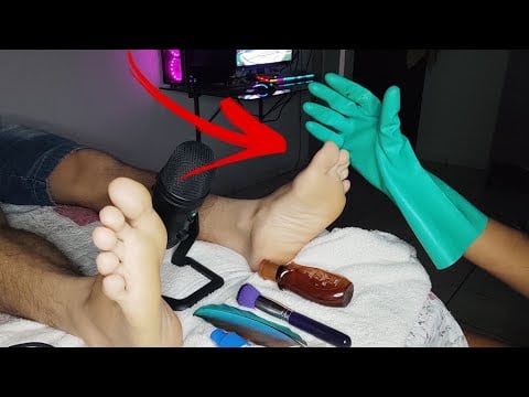 ASMR FOOT MASSAGE NO TALKING #2