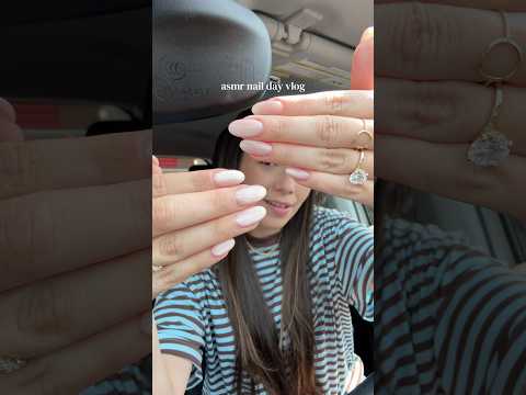 ASMR BACHELORETTE NAIL DAY VLOG 💅🏼💗 #asmr #vlog #voiceover #nails #whispering