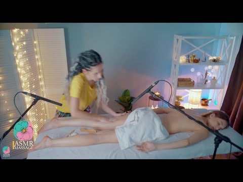 Calmness-Inspiring ASMR Massage with Tools