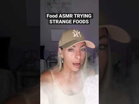 Food ASMR TASTE TESTING A CHOCOLATE STUFFED CHOCOLATE MARSHMALLOW